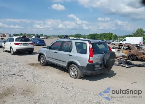 2006 Honda Cr-V Lx from USA, damaged, VIN SHSRD78556U444076